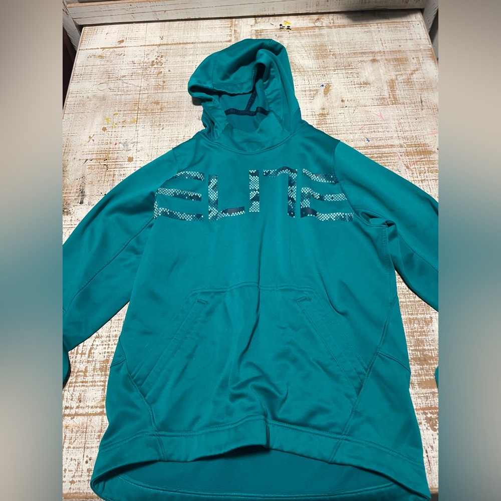 Blue Nike dry fit hoodie